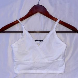 Brandy Melville amara tank crop top  on.